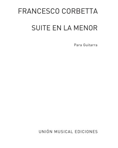 Suite in A minor — Francesco Corbetta