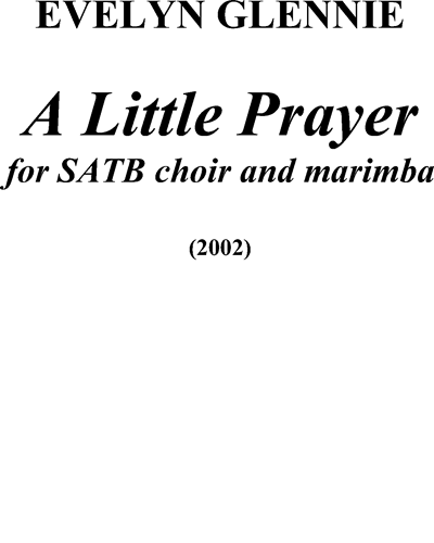 A Little Prayer — 伊夫琳·格兰妮