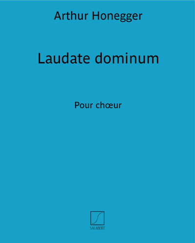 Laudate dominum (from 'Une cantate de Noël') — 奥涅格