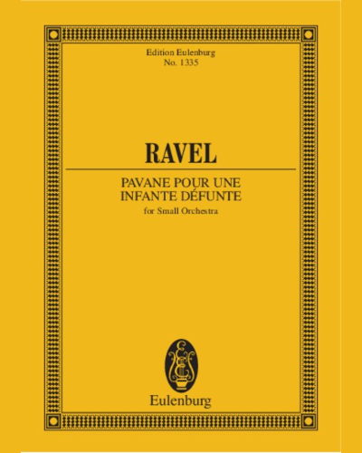 Pavane pour une infante défunte — 拉威尔