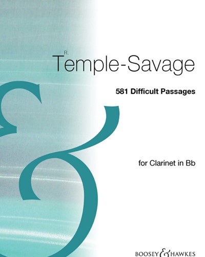 581 Difficult Passages for Clarinet, Vol. 2 — Richard Temple-Savage