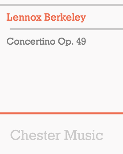 Concertino, Op. 49 — Lennox Berkeley