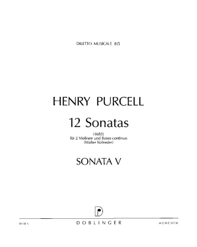 Sonata No. 5 in A minor — Henry Purcell