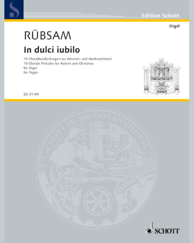 In dulci iubilo — Wolfgang Ruebsam