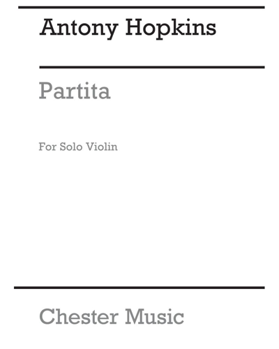 Partita in G minor — Antony Hopkins