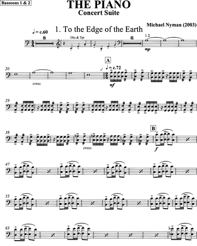 The Piano — Michael Nyman