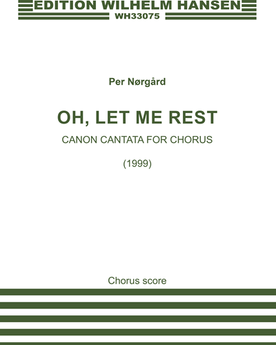 Oh, Let Me Rest — 佩尔·诺高