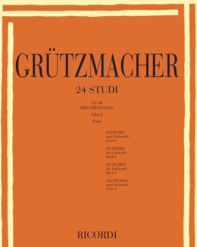 Twenty-four Preludes, op. 38, Book 1 — Friedrich Grützmacher