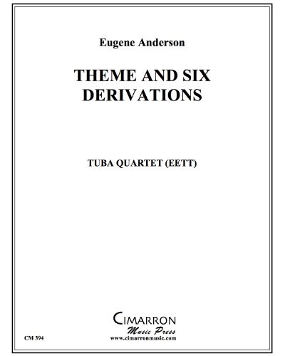 Theme and Six Derivations — Eugene Anderson
