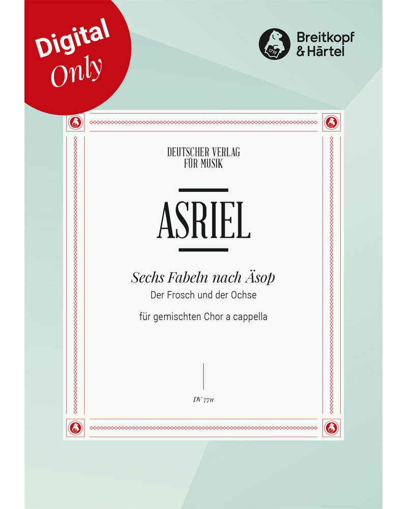 Der 6 Fables based on Äsop — Andre Asriel