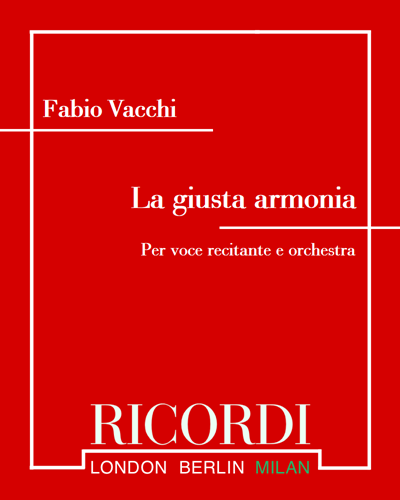 La giusta armonia — Fabio Vacchi