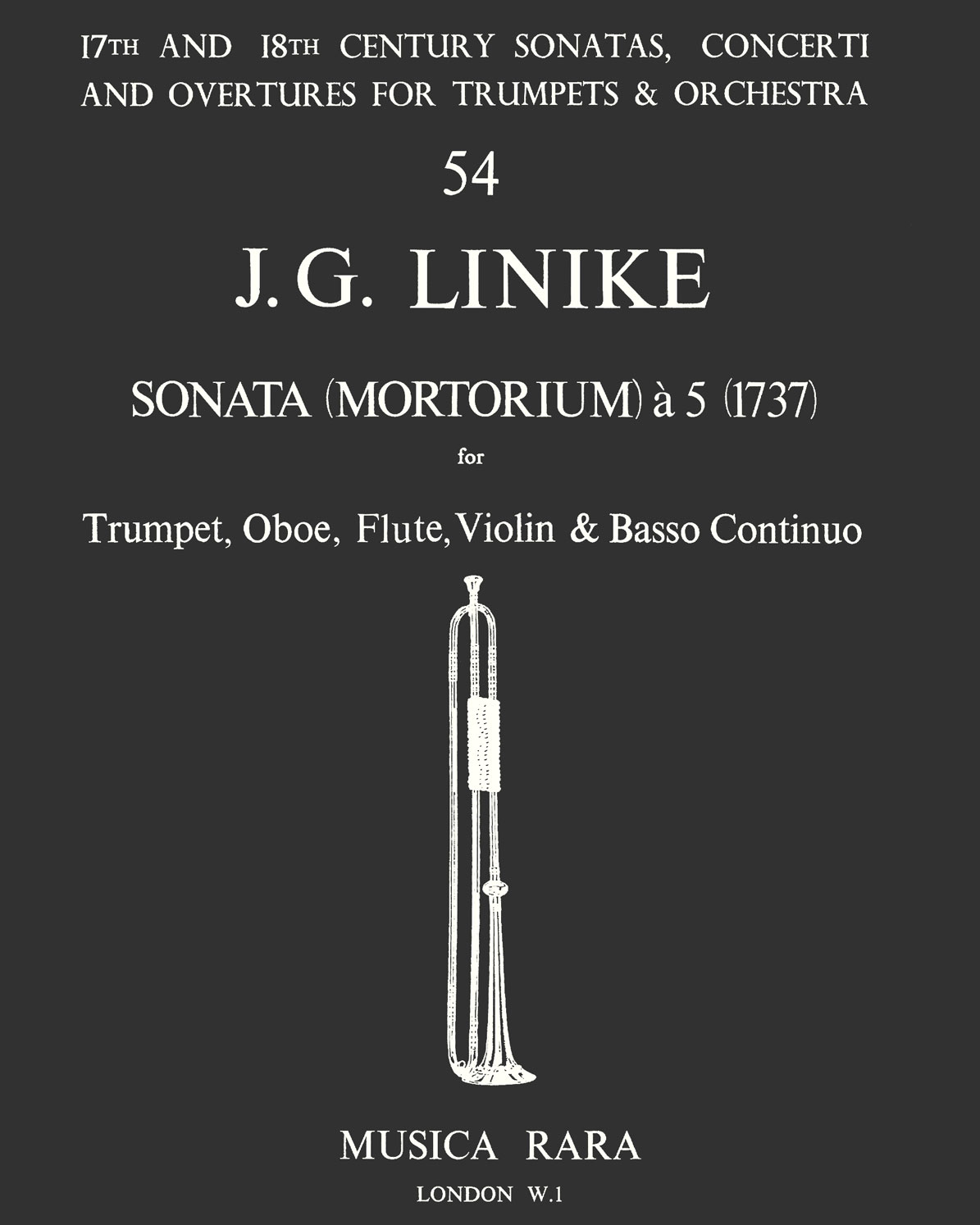 Sonata (Mortorium) à 5 — Johann Georg Linike