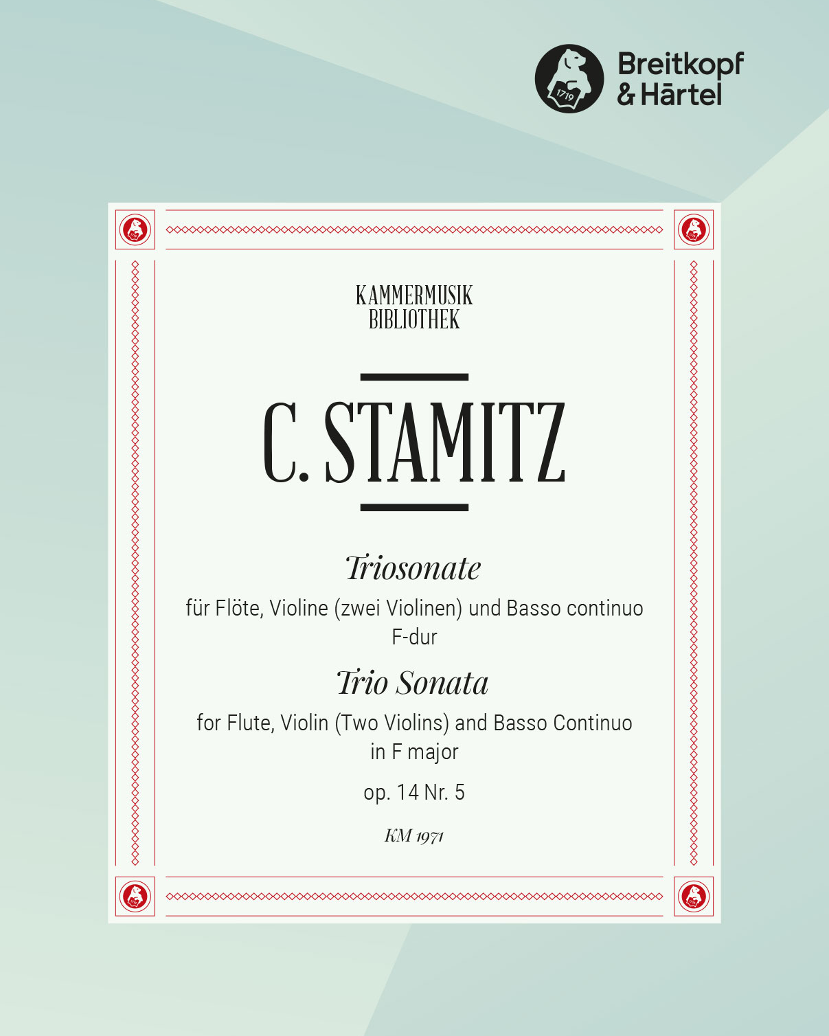 Trio Sonata in F major, op. 14/5 — Carl Stamitz