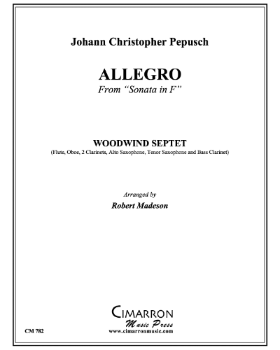Sonata in F (Allegro) — 约翰·克里斯多夫·佩普施