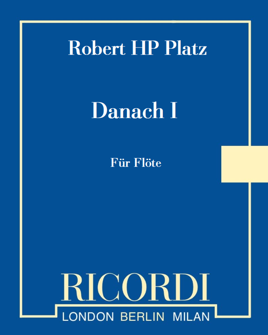 Danach I — Robert Hugo Philip Platz