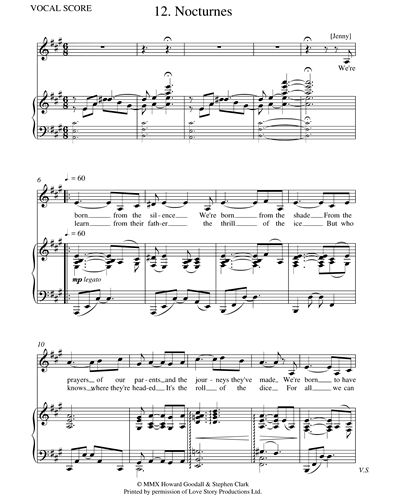 Nocturnes (from 'Love Story') — Howard Goodall