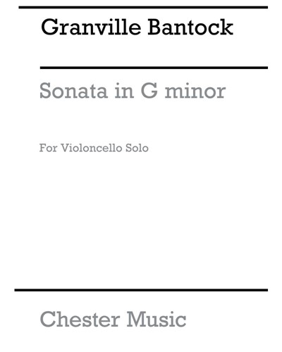 Sonata in G minor — 格兰维尔·班托克