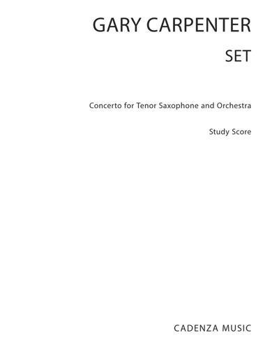 SET — Gary Carpenter