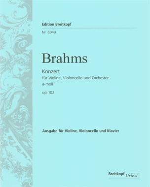 Concerto in A minor, op. 102 — 勃拉姆斯