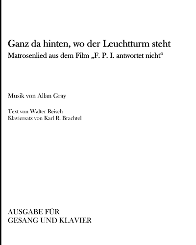 Ganz da hinten, wo der Leuchtturm steht — Allan Gray