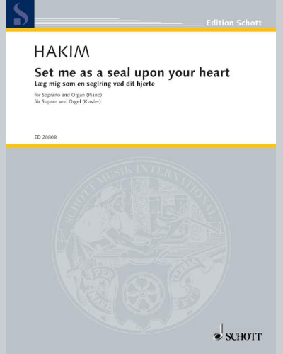 Set me as a seal upon your heart — 纳吉·哈基姆