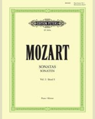 Piano Sonatas, Vol. 1: Nos. 1-10 — 莫扎特