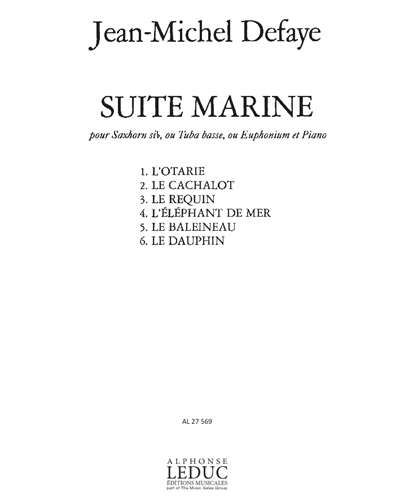Suite Marine — Jean-Michel Defaye