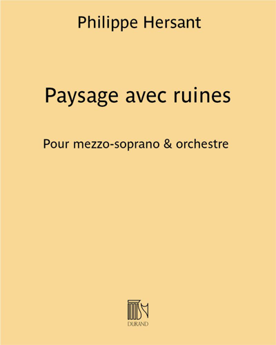 Paysage avec ruines — Philippe Hersant