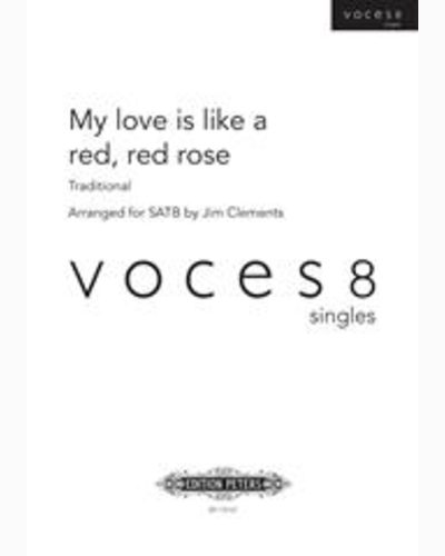 My love is like a red, red rose — Pietro Urbani