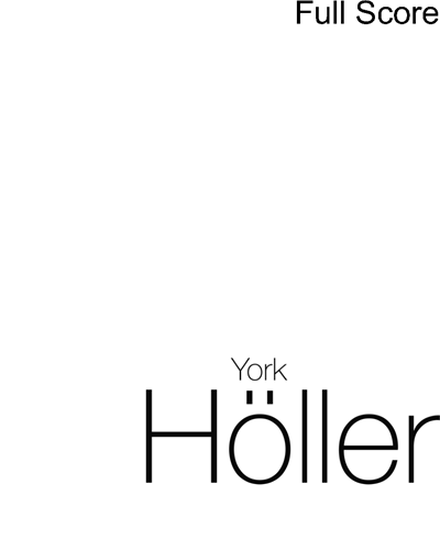 Voyage — York Höller