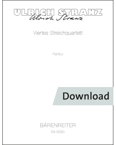 Viertes Streichquartett — Ulrich Stranz
