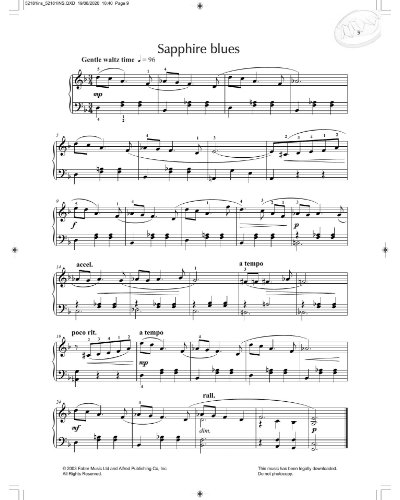 Sapphire Blues — Louise Chamberlain