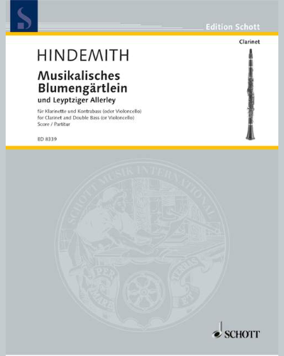 Musikalisches Blumengärtlein und Leyptziger Allerley — 欣德米特