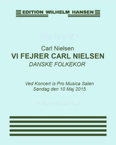 Vi Fejrer Carl Nielsen — 尼尔森