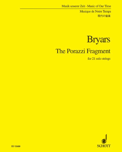 The Porazzi Fragment — 加文·布赖尔斯