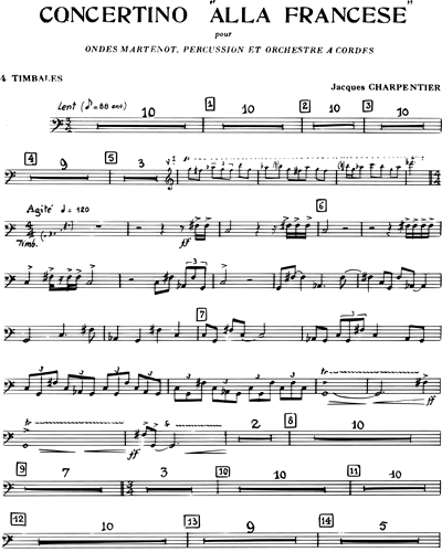 Concertino alla Francese — Jacques Charpentier