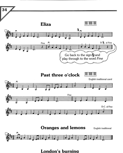 "Eliza" & "Past Three O'Clock" & "Oranges And Lemons" & "London's Burning" — Christopher Bull