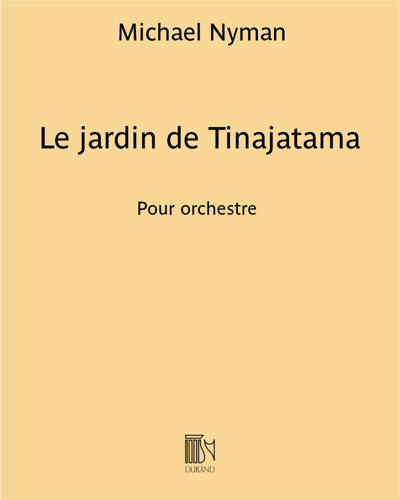 Le jardin de Tinajatama. Suite exotique composée de cinq danses anciennes — 尼曼