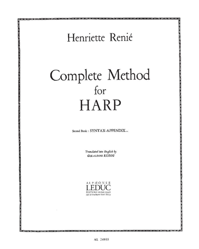 Complete Method for Harp, Vol. 2 — Henriette Renié