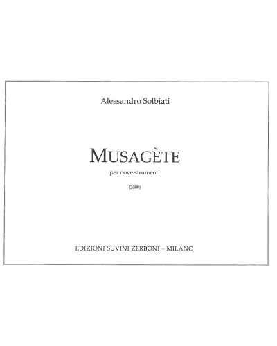Musagète — Alessandro Solbiati