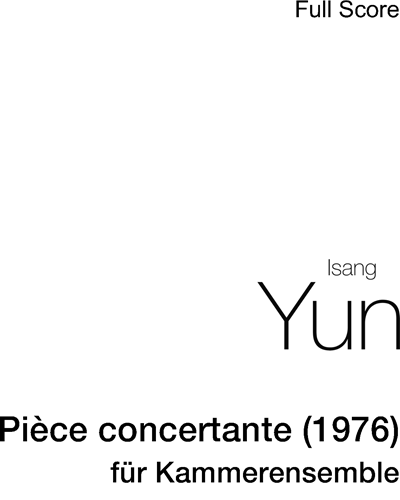Pièce concertante (1976) — 尹伊桑