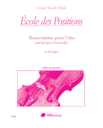 Ecole des Positions: 3rd Position — Ernest van de Velde