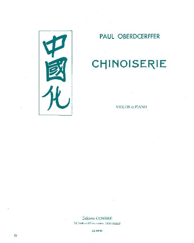 Chinoiserie — Paul Oberdoerffer