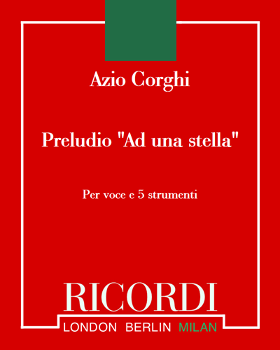 Preludio "Ad una stella" — Azio Corghi
