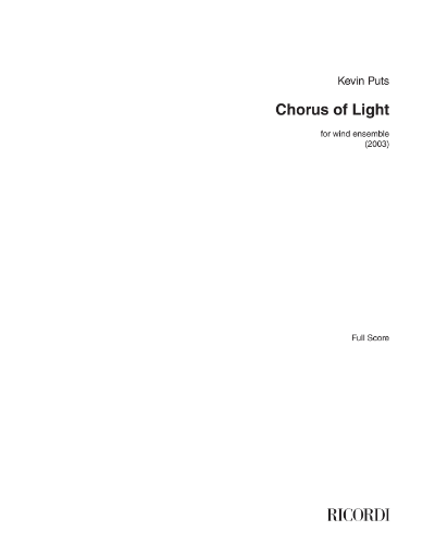 Chorus of Light — Kevin Puts