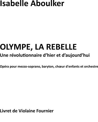 Olympe la Rebelle — Isabelle Aboulker