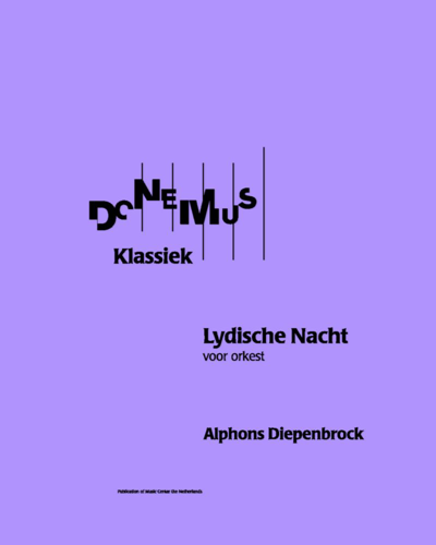 Lydische Nacht — Alphons Diepenbrock