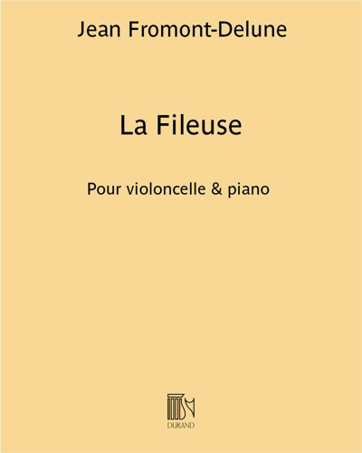 La Fileuse (Extract No. 3 from 'Six pièces faciles') — Jean Fromont-Delune