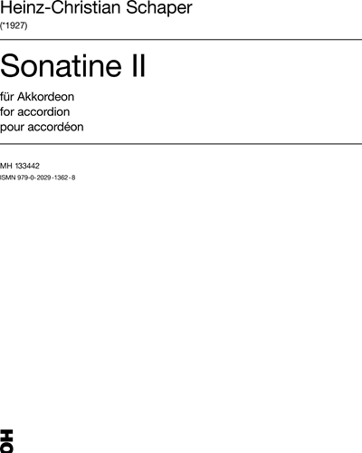 Sonatine II — Heinz-Christian Schaper