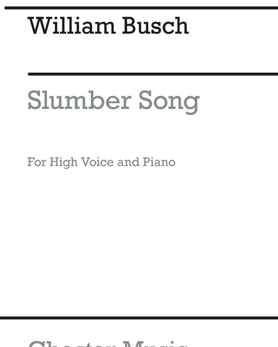 Slumber Song — William Busch